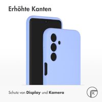 Accezz Liquid Silikoncase für das Samsung Galaxy A25 (5G) - Violett