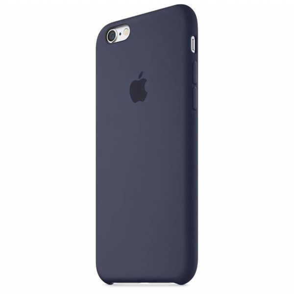 Apple Blaues Silikon-Case Dunkelbau für das iPhone 6/6s