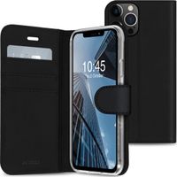 Accezz Wallet TPU Klapphülle für das iPhone 13 Pro - Schwarz