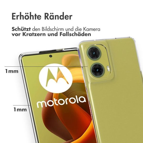 Accezz TPU Clear Cover für das Motorola Moto G85 - Transparent