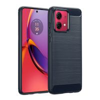 imoshion Brushed Back Cover für das Motorola Moto G84 - Dunkelblau