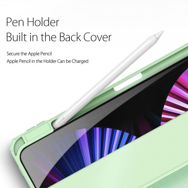Dux Ducis Toby Klapphülle Apple iPad Pro 11 (2020) - Grün