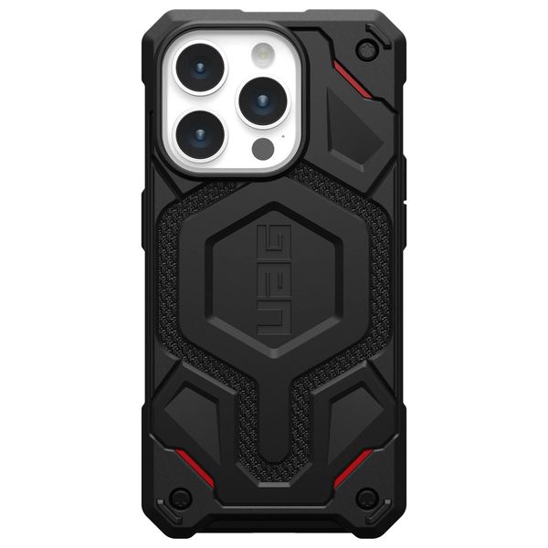 UAG Monarch Pro Backcover Apple iPhone 15 Pro - Kevlar Black