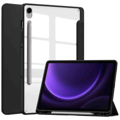 imoshion Trifold Hardcase Klapphülle für das Samsung Tab S10 FE 10.9 Zoll / S9 FE 10.9 Zoll - Dunkelblau