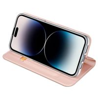 Dux Ducis Slim TPU Klapphülle für das iPhone 15 Pro Max - Rosegold