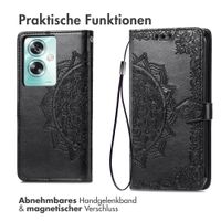 imoshion Mandala Klapphülle Oppo A79 - Schwarz
