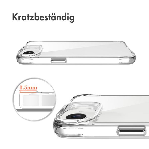 imoshion Rugged Air Case Apple iPhone 17e / 16e - Transparent