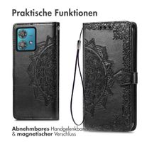 imoshion Mandala Klapphülle Motorola Moto G84 - Schwarz