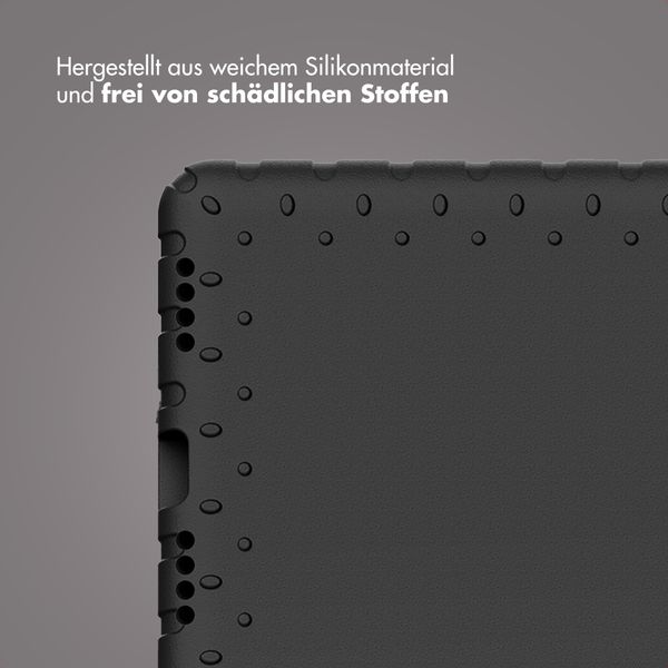 imoshion Schutzhülle mit Handgriff kindersicher Apple iPad 11 (2025) 11 Zoll A16 / iPad 10 (2022) 10.9 Zoll - Schwarz