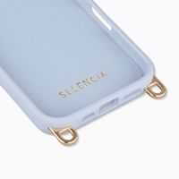 Selencia Rivièra Backcover mit MagSafe mit abnehmbaren Haken Apple iPhone 16 - Powder Blue