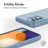 imoshion EasyGrip Back Cover für das Samsung Galaxy A52(s) (5G/4G) - Hellblau