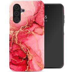Selencia Vivid Back Cover Samsung Galaxy A26 - Rosy Marble