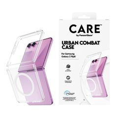 CARE by PanzerGlass Urban Combat Case Samsung Galaxy Z Flip 8 / Flip 7 - Transparent