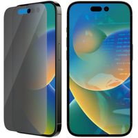 PanzerGlass Privacy Case Friendly Anti-Bacterial Displayschutzfolie für das Apple iPhone 14 Pro