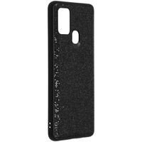 Glitzern Hardcase Backcover für das Samsung Galaxy A21s