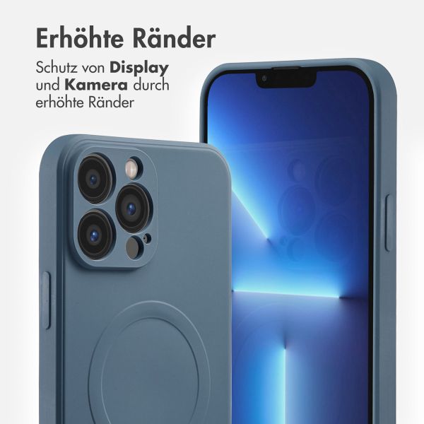 imoshion Color Back Cover mit MagSafe Apple iPhone 13 Pro Max - Dunkelblau