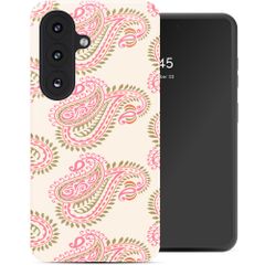 Selencia Vivid Back Cover Samsung Galaxy S26 - Paisley Blush
