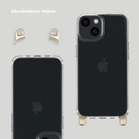 Selencia Back Cover mit abnehmbaren Haken für das iPhone 13 - Transparent