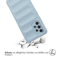 imoshion EasyGrip Back Cover für das Samsung Galaxy A32 (4G) - Hellblau