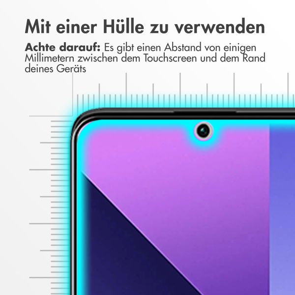 Accezz Screen Protector aus gehärtetem Glas für das Xiaomi Redmi Note 14 Pro 4G / 5G / Note 14 Pro Plus 5G