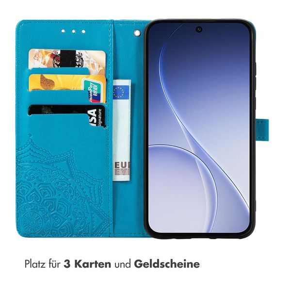 imoshion Mandala Klapphülle Oppo Reno15 F (5G) - Türkis