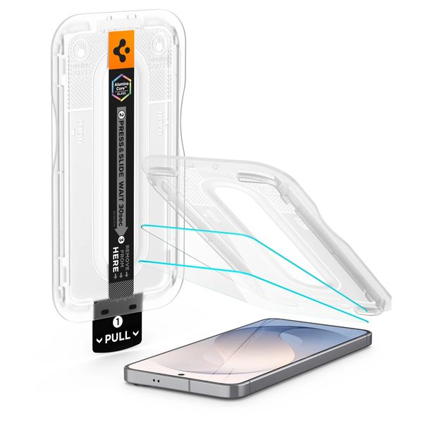 Spigen EZ Fit Glas.tR mit Installation Tray - 1er Pack Samsung Galaxy S26 FE