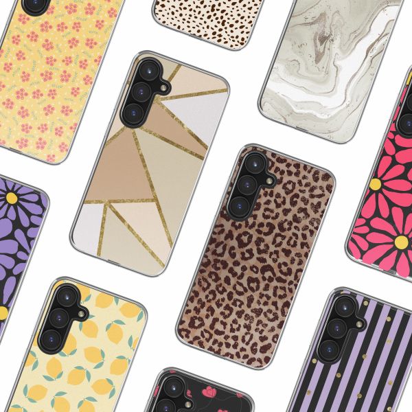imoshion  Design Hülle für das Samsung Galaxy S24 FE - Graphic Beige