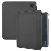 imoshion Slim Hard Case Sleepcover mit Stand für das Kobo Libra Colour / Tolino Vision Color / Tolino Vision Color - Schwarz