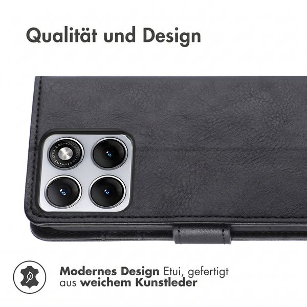 imoshion Luxuriöse Klapphülle Motorola Edge 70 Fusion - Schwarz