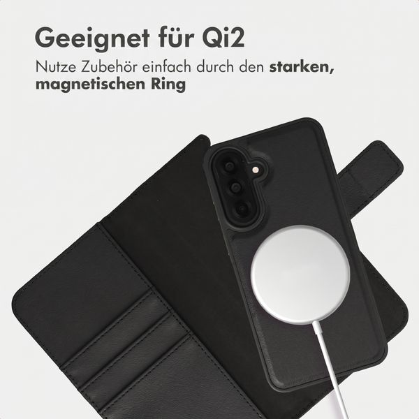 imoshion Herausnehmbare 2-in-1 Luxus-Bookcase Samsung Galaxy A37 (5G) - Schwarz