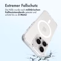 Accezz Xtreme Impact Backcover mit MagSafe Apple iPhone 15 Pro - Transparent