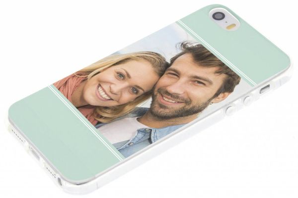 Gestalte deine eigene iPhone 5 / 5s / SE Gel Hülle - Transparent