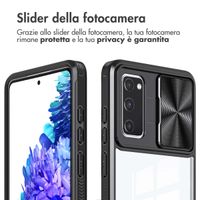 imoshion Back Cover mit Kameraschieber Samsung Galaxy S20 FE - Schwarz