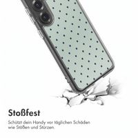 imoshion Design Hülle Samsung Galaxy A18 (4G) / A17 (4G/5G) - Polka Dot Mintgroen
