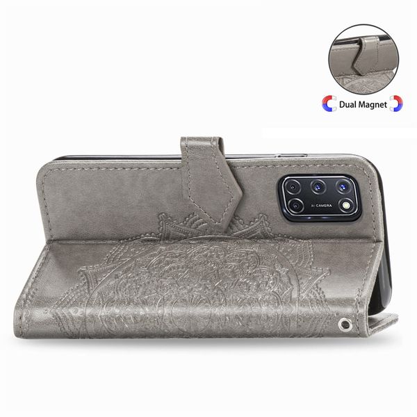 Mandala Klapphülle Oppo A52 / Oppo A72 / Oppo A92 - Grau