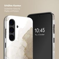 Selencia Vivid Back Cover Samsung Galaxy S24 - Marble Light Brown