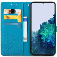 imoshion Mandala Klapphülle Samsung Galaxy S22 - Türkis