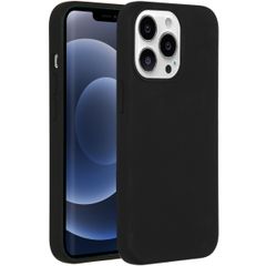 Accezz Liquid Silikoncase iPhone 13 Pro - Schwarz