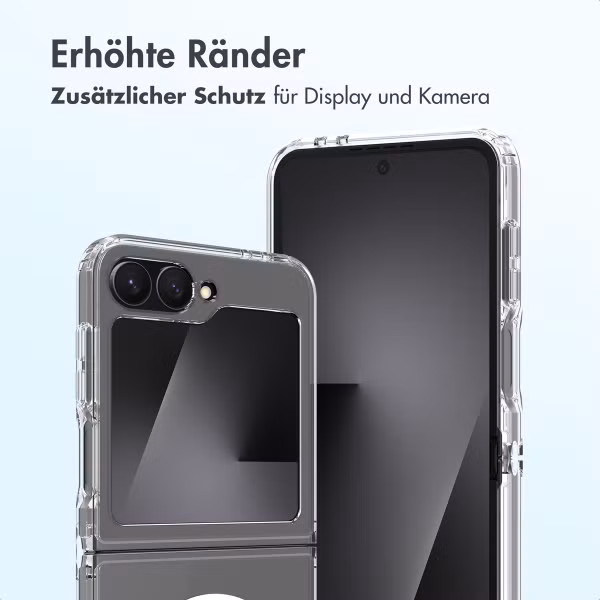 Accezz Xtreme Impact Case Samsung Galaxy Z Flip 7 FE - Transparent