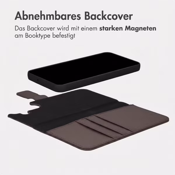 imoshion Herausnehmbare 2-in-1 Luxus-Bookcase Samsung Galaxy S26 Ultra - Braun