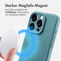 imoshion Color Back Cover mit MagSafe Apple iPhone 16 Pro - Smoke Green