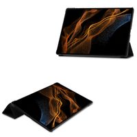 imoshion Trifold Klapphülle für das Samsung Galaxy Tab S8 Ultra - Schwarz