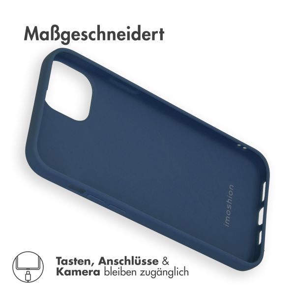 imoshion Color TPU Hülle für das Apple iPhone 14 Plus - Dunkelblau