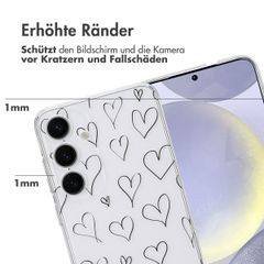 imoshion Design Hülle Samsung Galaxy S25 Plus - Hearts