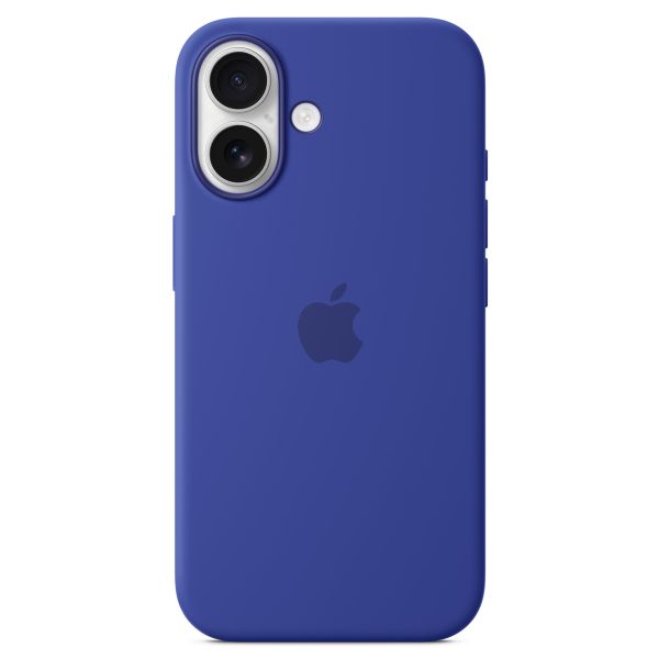 Apple Silikon-Case MagSafe für das iPhone 16 - Ultramarine