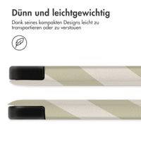 imoshion Design Trifold Klapphülle für das iPad 9 (2021) 10.2 Zoll / iPad 8 (2020) 10.2 Zoll / iPad 7 (2019) 10.2 Zoll - Retro Green