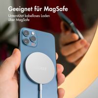 Accezz Wireless Charger USB-C - MagSafe kabelloses Ladegerät - 1 Meter - Weiß