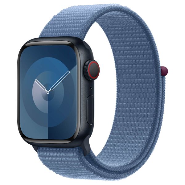 Apple Sport Loop Band für die Apple Watch Series 1 bis 9 / SE (38/40/41 mm) | Series 10 (42 mm) - Winter Blue