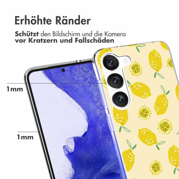 imoshion Design Hülle für das Samsung Galaxy S23 Plus - Lemons