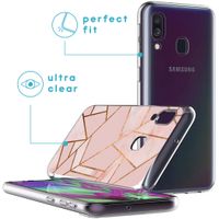 imoshion Design Hülle für das Samsung Galaxy A40 - Pink Graphic